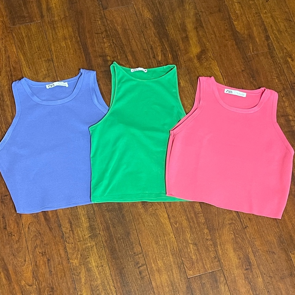 Zara Women’s Knit Crop Top (L)